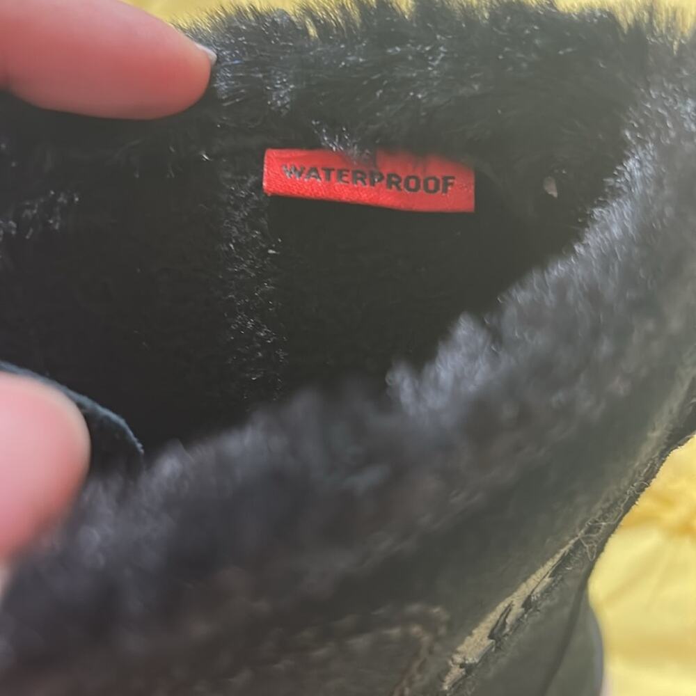 NWT Sorel black nubuck fur fleece lined waterproof Explorer Next Joan boots - Picture 13 of 16